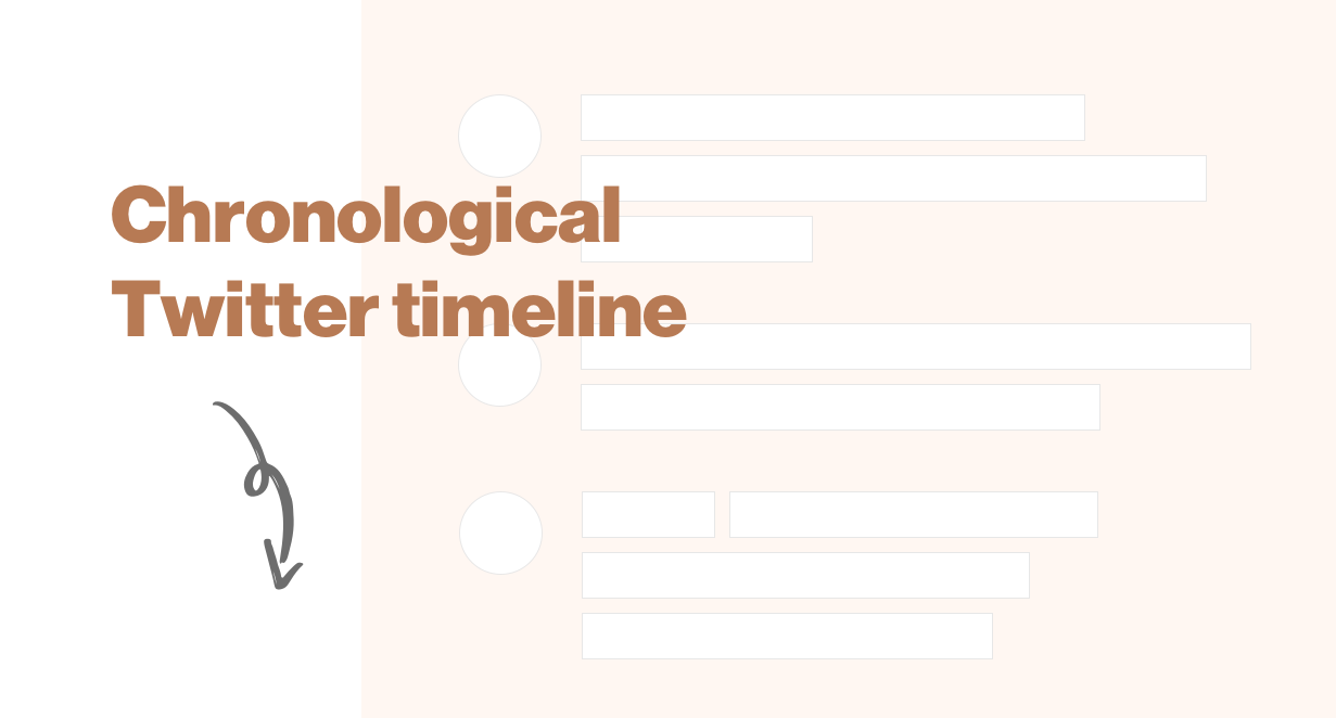 View the chronological timeline on Twitter