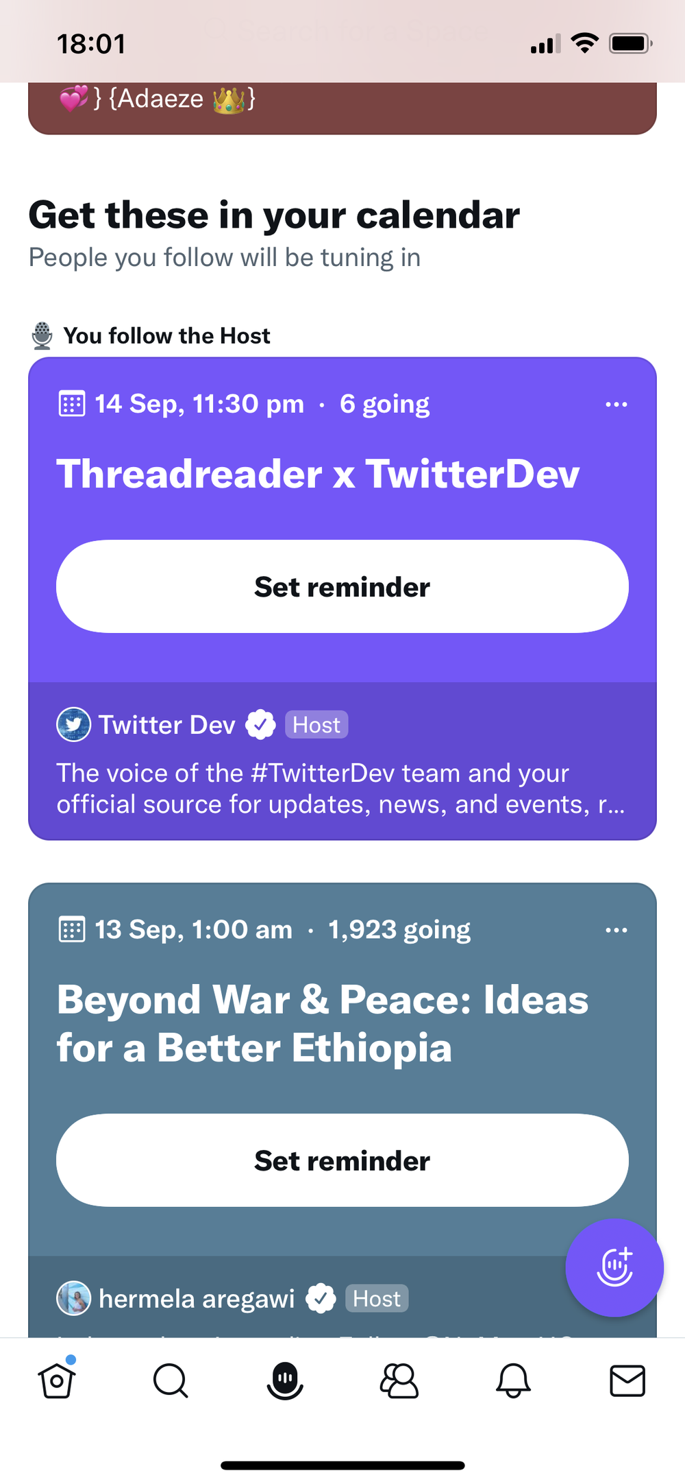 How To Create A Calendar Reminder For A Twitter Space