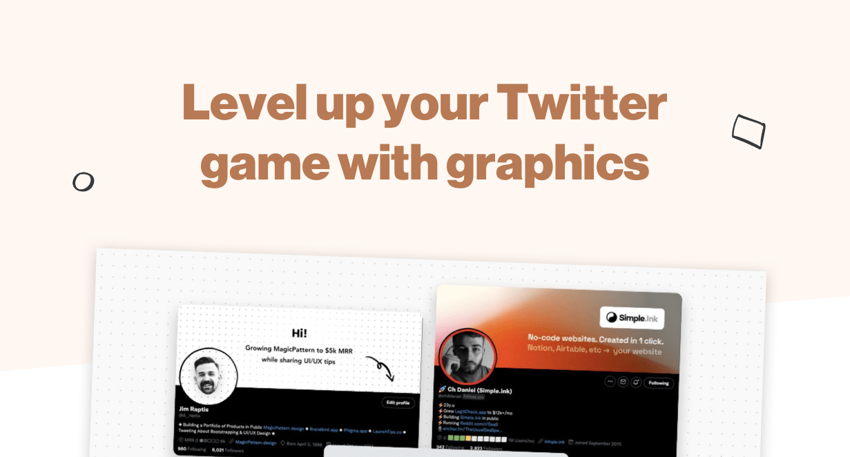 How to level up your Twitter game with graphics